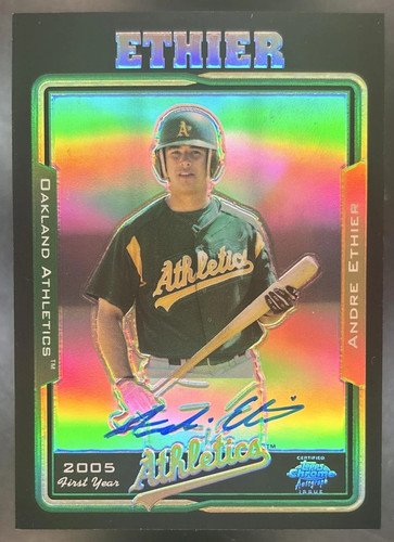 2005 topps chrome andre ethier - topps,