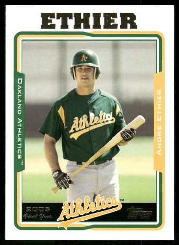 2005 topps andre ethier rookie - topps,